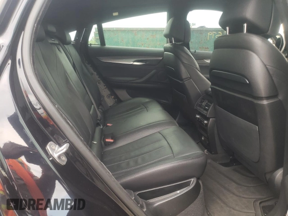 2016 BMW X6 xDrive35i with VIN 5UXKU2C5XG0N83945, listed as a Copart auction lot 44351422 with 85,579 mi miles. Bid and sale history available at carsss.com. Image 6.