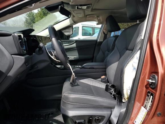 2025 Lexus NX 350 z VIN 2T2AGCEZ0SC065105, wystawiony jako Copart lot #50727115 z przebiegiem 5 389 mil mil oraz Szkoda całkowita • Salvage title. Historia ofert i sprzedaży dostępna na DreamBid. Obrazek 7.