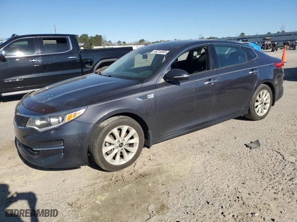 2018 Kia Optima EX with VIN 5XXGU4L3XJG260857, listed as a Copart auction lot 49215305 with 173,560 mi miles and Salvage Title. Bid and sale history available at carsss.com. Image 1.