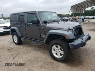 2018 Jeep Wrangler JK Unlimited Sport S with VIN 1C4BJWDG5JL891712, listed as a Copart auction lot 70742224 with 89,860 mi miles and Salvage Title. Bid and sale history available at carsss.com. Image 4.