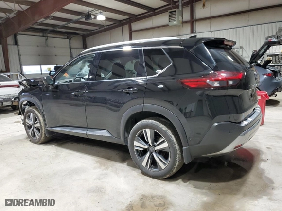 2022 Nissan Rogue Platinum with VIN JN8BT3DD7NW277235, listed as a Copart auction lot 85288124 with 26,248 mi miles and Salvage Title. Bid and sale history available at carsss.com. Image 2.