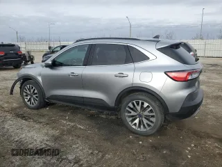 2022 Ford Escape Titanium with VIN 1FMCU9J94NUB02822, listed as a Copart auction lot 53014685 with 35,285 mi miles and Salvage title. Bid and sale history available at DreamBid. Image 2.
