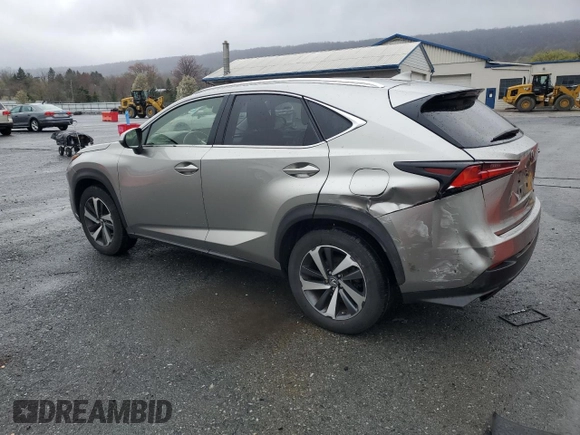 2019 Lexus NX with VIN JTJBARBZ2K2208696, listed as a Copart auction lot 52232205 with 71,726 mi miles and Salvage Title. Bid and sale history available at carsss.com. Image 2.
