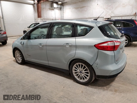 2014 Ford C-Max Energi SEL with VIN 1FADP5CU4EL511196, listed as a Copart auction lot 53900485 with 92,312 mi miles and Clean Title. Bid and sale history available at carsss.com. Image 2.