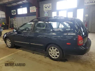 2000 Hyundai Elantra z VIN KMHJW35F5YU181324, wystawiony jako Copart lot #48016775 z przebiegiem 79 686 mil mil oraz Czysty tytuł • Clean title. Historia ofert i sprzedaży dostępna na DreamBid. Obrazek 2.