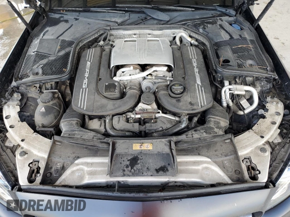 2017 Mercedes-Benz C 63 S AMG with VIN WDDWJ8HB7HF444373, listed as a Copart auction lot 47500484 with 44,881 mi miles and . Bid and sale history available at carsss.com. Image 11.