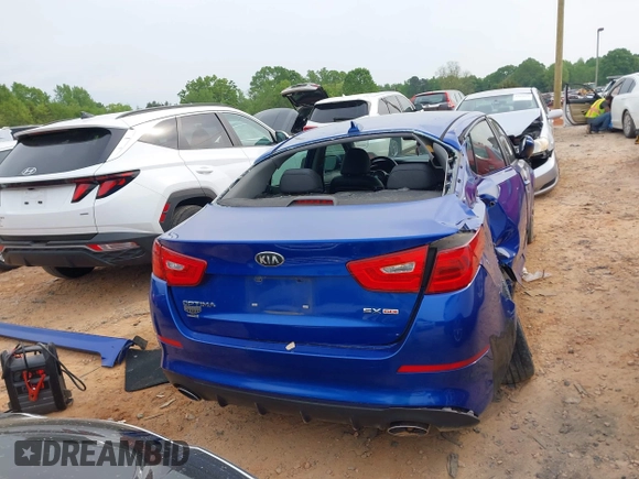 2015 Kia Optima SX z VIN 5XXGR4A76FG478194, wystawiony jako IAAI lot #42037417 z przebiegiem 113 492 mil mil oraz . Historia ofert i sprzedaży dostępna na DreamBid. Obrazek 16.