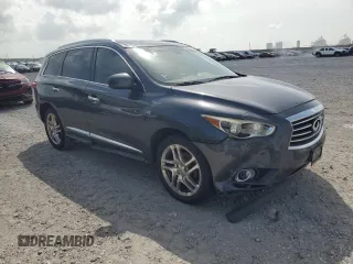 2014 Infiniti QX60 z VIN 5N1AL0MN9EC525769, wystawiony jako Copart lot #62392165 z przebiegiem 196 059 mil mil oraz Szkoda całkowita • Salvage title. Historia ofert i sprzedaży dostępna na DreamBid. Obrazek 4.
