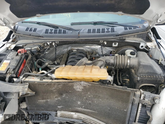 2017 Ford F-150 XL with VIN 1FTEX1CFXHFA67219, listed as a Copart auction lot 48943805 with 146,240 mi miles and Salvage Title. Bid and sale history available at carsss.com. Image 11.