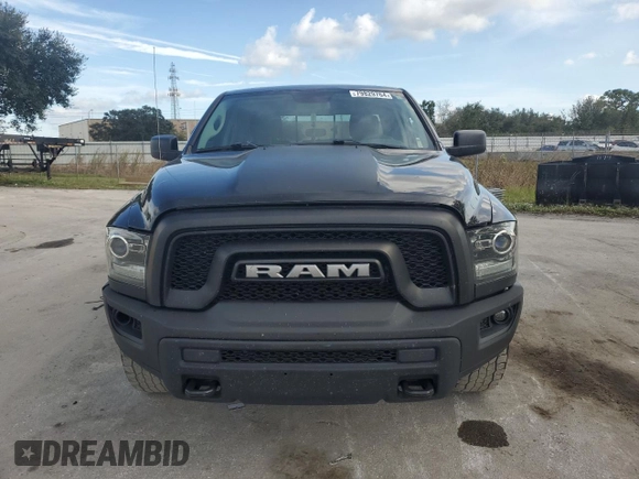 2019 Ram 1500 Classic Warlock with VIN 1C6RR6GT6KS698418, listed as a Copart auction lot 79829764 with 105,076 mi miles and Salvage Title. Bid and sale history available at carsss.com. Image 5.