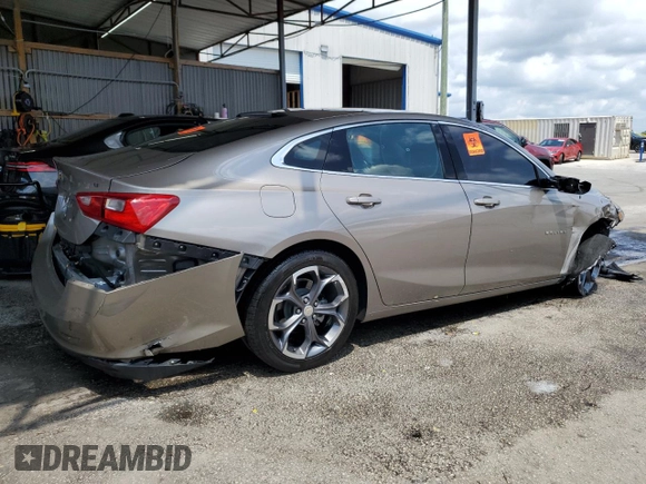 2024 Chevrolet Malibu LT with VIN 1G1ZD5ST2RF228438, listed as a Copart auction lot 55945075 with 26,159 mi miles and Clean Title. Bid and sale history available at DreamBid. Image 3.