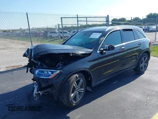 2020 Mercedes-Benz GLC 300 with VIN W1N0G8DB1LF791414, listed as a IAAI auction lot 42321131 with 82,775 mi miles and . Bid and sale history available at DreamBid. Image 2.