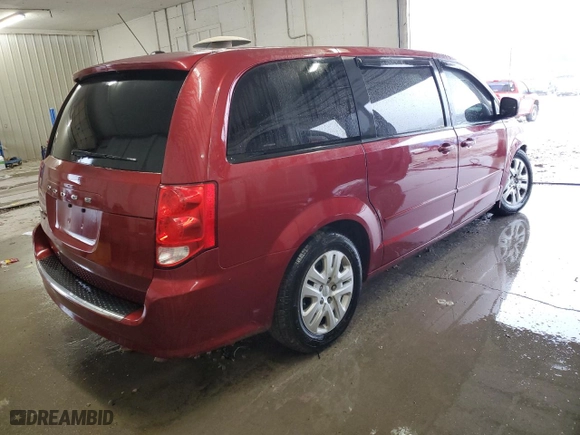 2014 Dodge Grand Caravan SXT with VIN 2C4RDGBGXER109819, listed as a Copart auction lot 44815955 with 125,571 mi miles and Salvage Title. Bid and sale history available at carsss.com. Image 3.