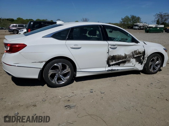 2018 Honda Accord EX with VIN 1HGCV1F48JA042296, listed as a Copart auction lot 54331195 with 110,105 mi miles and Salvage title. Bid and sale history available at DreamBid. Image 3.