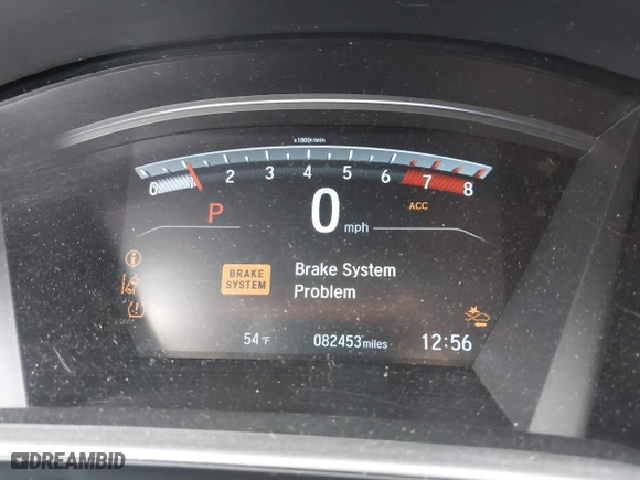 2020 Honda CR-V EX with VIN 2HKRW1H58LH423721, listed as a IAAI auction lot 41781203 with 82,453 mi miles. Bid and sale history available at carsss.com. Image 15.