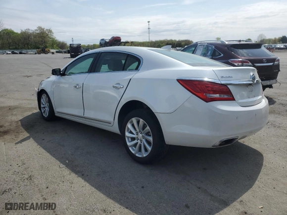 2016 Buick LaCrosse Premium I with VIN 1G4GD5G31GF101888, listed as a Copart auction lot 53879455 with 47,816 mi miles and Salvage Title. Bid and sale history available at carsss.com. Image 2.