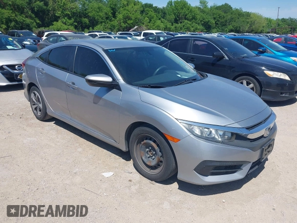 2018 Honda Civic Sedan LX with VIN 19XFC2F53JE042512, listed as a IAAI auction lot 42047847 with 89,505 mi miles. Bid and sale history available at carsss.com. Image 1.