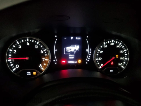 2017 Jeep Renegade Latitude z VIN ZACCJBBB4HPF16226, wystawiony jako Copart lot #50770685 z przebiegiem 116 805 mil mil oraz Szkody całkowita. Historia ofert i sprzedaży dostępna na DreamBid. Obrazek 9.