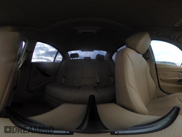 2013 BMW 3 Series 320i with VIN WBA3B1C58DK129051, listed as a IAAI auction lot 41119380 with 101,427 mi miles. Bid and sale history available at carsss.com. Image 19.
