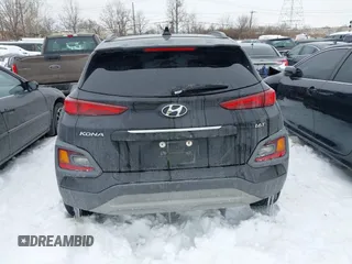 2019 Hyundai Kona Limited with VIN KM8K33A58KU240609, listed as a IAAI auction lot 41272652 with 123,045 mi miles. Bid and sale history available at carsss.com. Image 16.