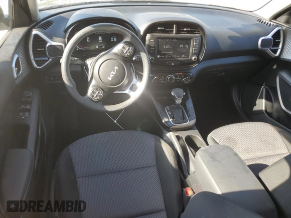 2025 Kia Soul LX with VIN KNDJ23AU6S7932991, listed as a Copart auction lot 54365335 with 8,995 mi miles and Clean Title. Bid and sale history available at DreamBid. Image 8.