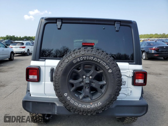 2021 Jeep Wrangler Unlimited Sport Altitude с VIN 1C4HJXDNXMW831751, выставлен на аукционе Copart как лот 68136054 с пробегом 21 232 миль миль и Списание • Salvage title. История ставок и продаж доступна на DreamBid. Изображение 6.