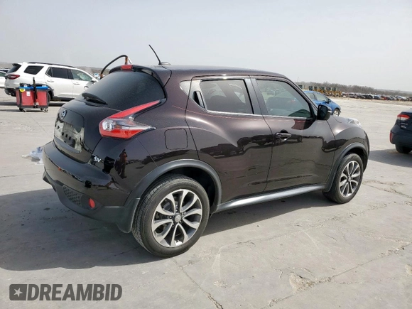 2017 Nissan Juke SL with VIN JN8AF5MR4HT703737, listed as a Copart auction lot 48358135 with 111,420 mi miles and Salvage Title. Bid and sale history available at carsss.com. Image 3.