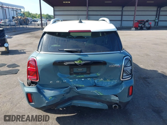 2022 MINI Countryman Cooper S with VIN WMZ53BR02N3N67991, listed as a IAAI auction lot 42181491 with 54,701 mi miles and . Bid and sale history available at DreamBid. Image 16.