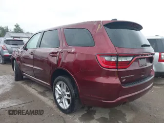 2023 Dodge Durango GT with VIN 1C4RDJDG3PC687833, listed as a IAAI auction lot 42491679 with 47,380 mi miles and . Bid and sale history available at DreamBid. Image 3.