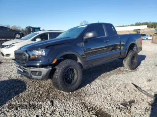 2019 Ford Ranger XL with VIN 1FTER1EHXKLA76391, listed as a Copart auction lot 81177614 with 43,585 mi miles and Salvage Title. Bid and sale history available at carsss.com. Image 1.