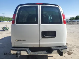 2022 Chevrolet Express Cargo with VIN 1GCWGAFP4N1140862, listed as a Copart auction lot 56500355 with 73,809 mi miles and Salvage title. Bid and sale history available at DreamBid. Image 6.