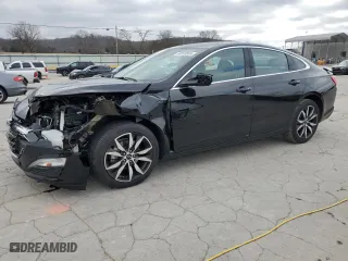 2024 Chevrolet Malibu RS with VIN 1G1ZG5ST6RF239014, listed as a Copart auction lot 48040865 with 10,658 mi miles and Salvage Title. Bid and sale history available at carsss.com. Image 1.