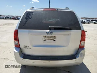 2012 Kia Sedona LX with VIN KNDMG4C74C6485709, listed as a Copart auction lot 67355154 with 196,052 mi miles and Salvage Title. Bid and sale history available at carsss.com. Image 6.