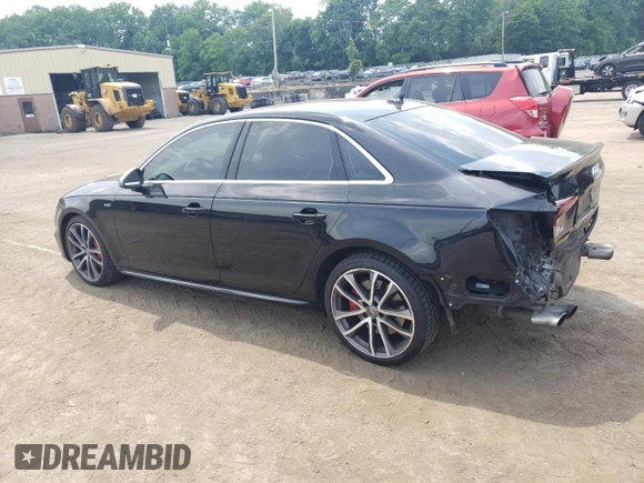 2018 Audi S4 Premium Plus with VIN WAUB4AF47JA001233, listed as a Copart auction lot 57432894 with 98,166 mi miles. Bid and sale history available at carsss.com. Image 2.