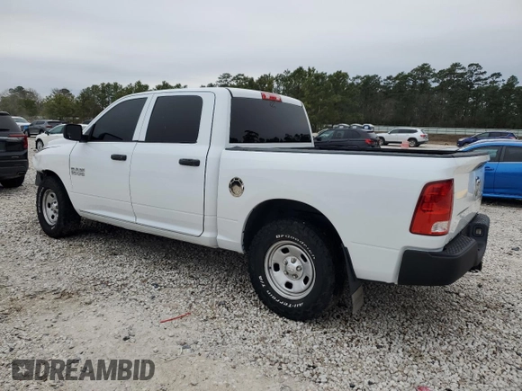 2018 Ram 1500 Tradesman with VIN 1C6RR6KG0JS275343, listed as a Copart auction lot 46490895 with 103,539 mi miles and Salvage title. Bid and sale history available at DreamBid. Image 2.