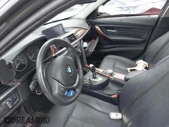 2014 BMW 3 Series 328d xDrive with VIN WBA3D5C55EKX98381, listed as a IAAI auction lot 41590673 with Not Provided miles. Bid and sale history available at carsss.com. Image 5.