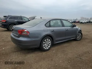 2013 Volkswagen Passat S z VIN 1VWAP7A38DC048686, wystawiony jako Copart lot #54582865 z przebiegiem 140 798 mil mil oraz Szkoda całkowita • Salvage title. Historia ofert i sprzedaży dostępna na DreamBid. Obrazek 3.