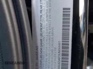 2018 Audi A6 Premium Plus z VIN WAUG3AFC8JN044441, wystawiony jako Copart lot #86067564 z przebiegiem 55 120 mil mil oraz Szkoda całkowita • Salvage title. Historia ofert i sprzedaży dostępna na DreamBid. Obrazek 12.