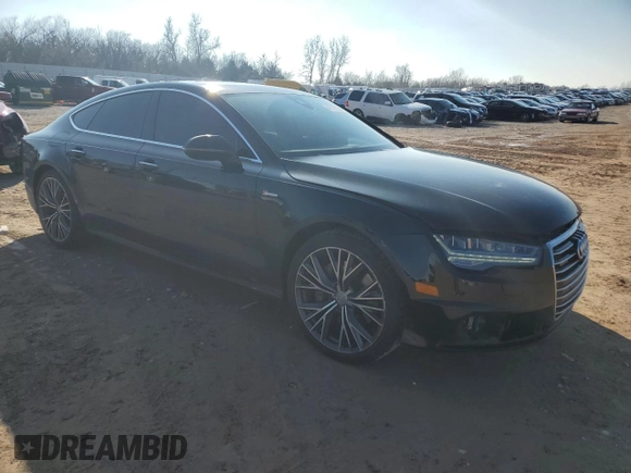 2016 Audi A7 3.0 Premium Plus with VIN WAUWGAFC4GN180820, listed as a Copart auction lot 41121534 with 60,687 mi miles. Bid and sale history available at carsss.com. Image 4.