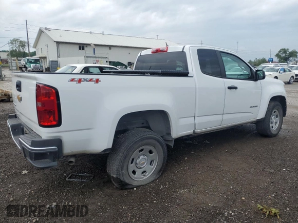 2020 Chevrolet Colorado 4WD Work Truck with VIN 1GCHTBEA1L1238798, listed as a Copart auction lot 54026414 with 41,160 mi miles and Clean Title. Bid and sale history available at carsss.com. Image 3.