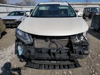 2016 Nissan Rogue SV with VIN 5N1AT2MV8GC881869, listed as a Copart auction lot 50707545 with 105,760 mi miles and Salvage Title. Bid and sale history available at carsss.com. Image 5.