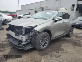2025 Lexus NX 350 Premium with VIN 2T2GGCEZ3SC072186, listed as a Copart auction lot 59979045 with 7,331 mi miles and Salvage title. Bid and sale history available at DreamBid. Image 1.