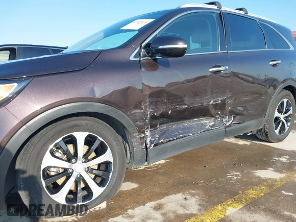 2018 Kia Sorento EX with VIN 5XYPH4A5XJG353687, listed as a IAAI auction lot 41523534 with 75,211 mi miles and . Bid and sale history available at DreamBid. Image 6.