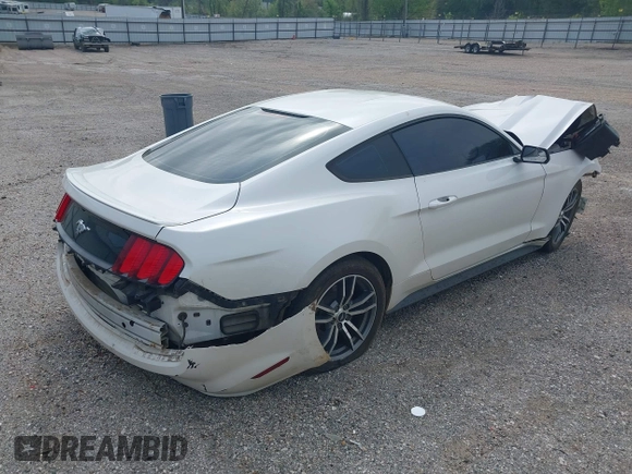 2017 Ford Mustang EcoBoost with VIN 1FA6P8TH9H5215015, listed as a IAAI auction lot 41905827 with 108,396 mi miles and . Bid and sale history available at DreamBid. Image 4.