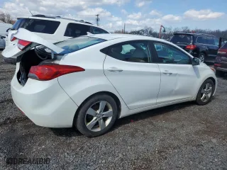 2013 Hyundai Elantra GLS with VIN 5NPDH4AE2DH361606, listed as a Copart auction lot 49897735 with 136,262 mi miles and Salvage Title. Bid and sale history available at carsss.com. Image 3.