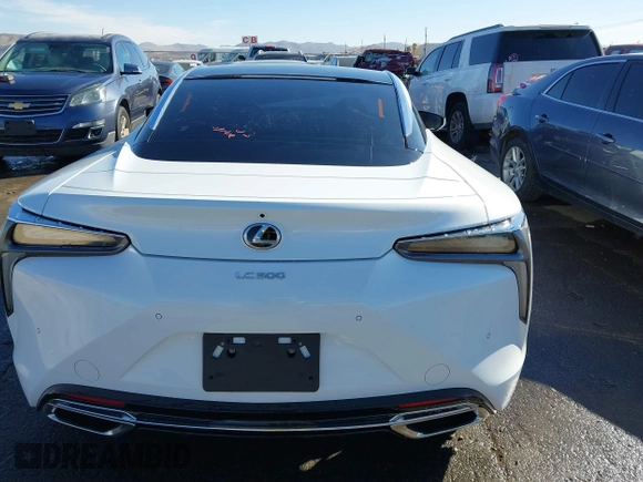2024 Lexus LC with VIN JTHBP5AY8RA110323, listed as a IAAI auction lot 41097183 with 8,319 mi miles. Bid and sale history available at carsss.com. Image 17.