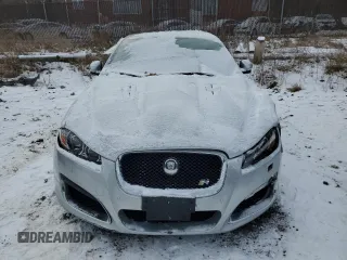 2012 Jaguar XF with VIN SAJWA0JC7CMS17236, listed as a Copart auction lot 89280745 with Not Provided miles and Salvage Title. Bid and sale history available at DreamBid. Image 5.