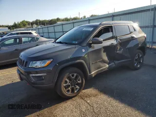 2018 Jeep Compass Trailhawk с VIN 3C4NJDDB5JT412005, выставлен на аукционе Copart как лот 65649535 с пробегом 105 912 миль миль и Списание • Salvage title. История ставок и продаж доступна на DreamBid. Изображение 1.