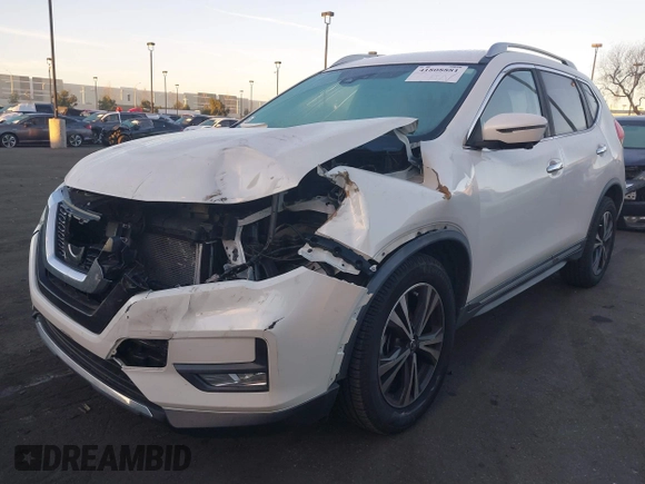 2017 Nissan Rogue SL with VIN JN8AT2MT6HW154527, listed as a IAAI auction lot 41808881 with 64,982 mi miles and . Bid and sale history available at DreamBid. Image 2.