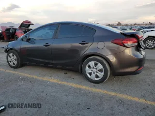 2017 Kia Forte LX with VIN 3KPFK4A76HE078325, listed as a Copart auction lot 42824485 with 54,037 mi miles and Salvage Title. Bid and sale history available at DreamBid. Image 2.